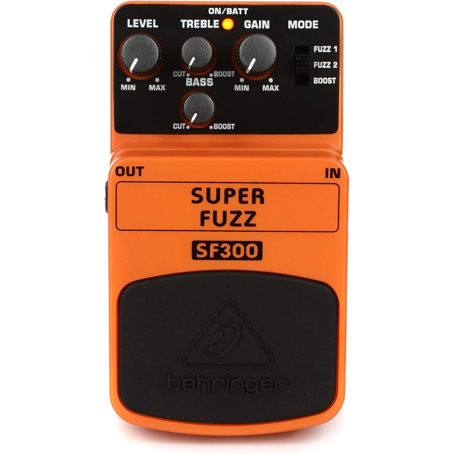 Behringer Super Fuzz SF300 Vintage Distortion Pedal Peach